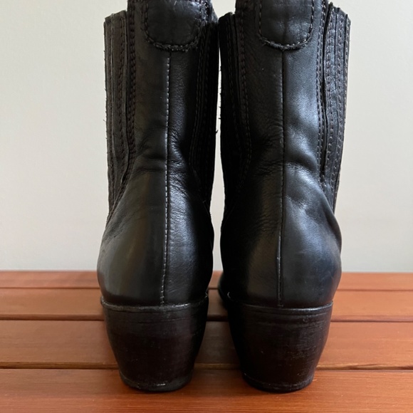 Black leather Chelsea boots made in Portugal for Cotelac (Paris) - Picture 7 of 7